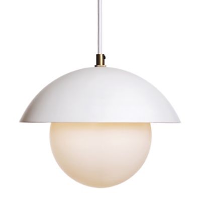 Luminaire Authentik Danoise Pendant Light - Color: White - Size: Small - DA