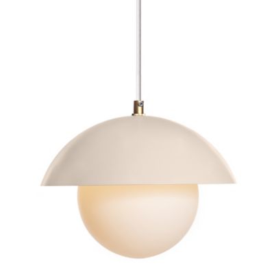 Luminaire Authentik Danoise Pendant Light - Color: Beige - Size: Small - DA