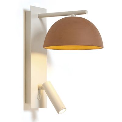 Luxcambra Absis Reader LED Wall Sconce - Color: White - 2729