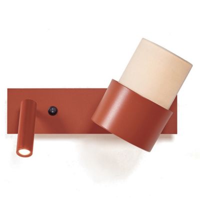 Luxcambra Kan Reader LED Wall Sconce - Color: Red - 2700