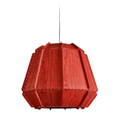 Stitches Bamako Pendant Light - Color: Red - Size: 1 light - LZF STCH BMK S E26 UL 26