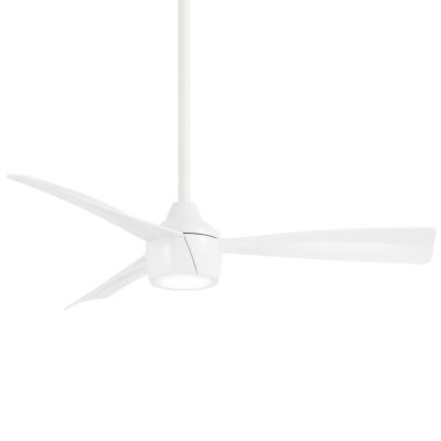 Minka Aire Skinnie LED Ceiling Fan - Color: White - F625L-WHF