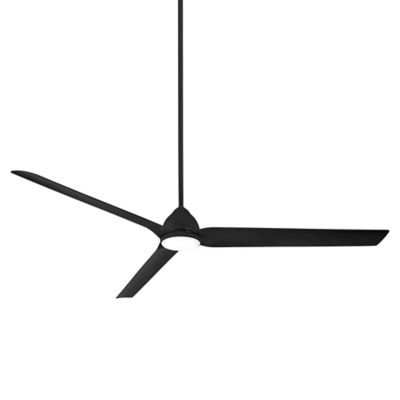 Minka Aire Java Xtreme LED Smart Ceiling Fan - Color: Black - Number of Bla