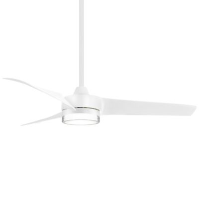 Minka Aire Veer LED Smart Ceiling Fan - Color: White - F692L-WHF