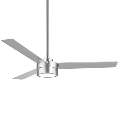 Minka Aire Roto LED Ceiling Fan - Color: Silver - Blade Color: Silver - F53