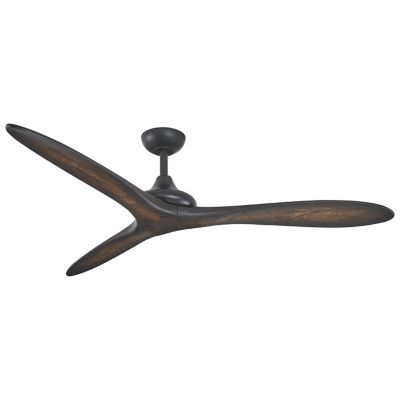 Minka Aire Vapor Ceiling Fan - Color: Black - Blade Color: Coal - F662-CL/T