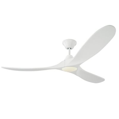 Visual Comfort Fan Maverick Ceiling Fan - Color: Matte - Blade Color: White