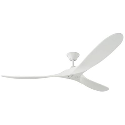 Visual Comfort Fan Maverick Max Ceiling Fan - Color: Matte - Blade Color: M