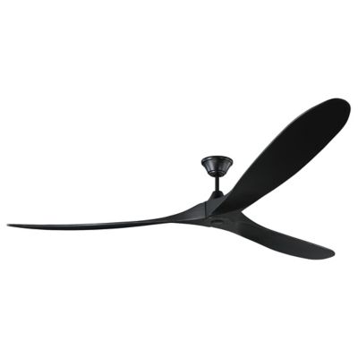 Visual Comfort Fan Maverick Super Max Ceiling Fan - Color: Black - Blade Co