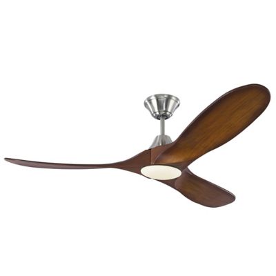 Visual Comfort Fan Maverick II Ceiling Fan - Color: Silver - 3MAVR52BSKOAD