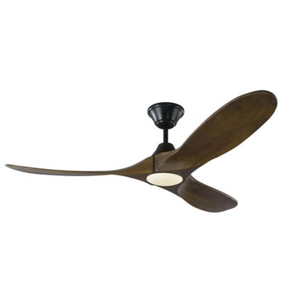 Visual Comfort Fan Maverick II Ceiling Fan - Color: Black - 3MAVR52BKD