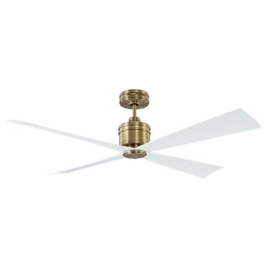 Visual Comfort Fan Launceton Ceiling Fan - Color: Brass - 4LNCR56HAB