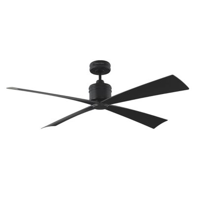 Visual Comfort Fan Launceton Ceiling Fan - Color: Black - 4LNCR56MBK