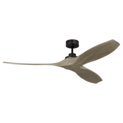 Visual Comfort Fan Collins Smart Ceiling Fan - Color: Brown - 3CLNSM60AGP