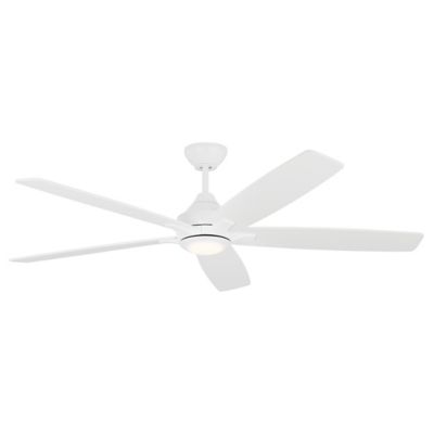 Visual Comfort Fan Lowden 60 Indoor/Outdoor LED Ceiling Fan with Lig