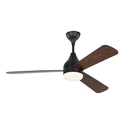 Visual Comfort Fan Streaming Smart LED Ceiling Fan - Color: Black - 3STMSM5