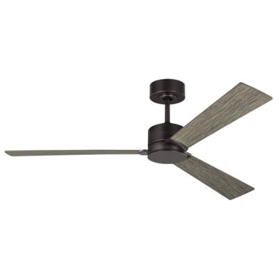 Visual Comfort Fan Rozzen Ceiling Fan - Color: Black - 3RZR52AGP