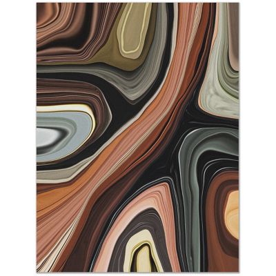 Liquid Layers Area Rug - Color: Orange - Size: 9 ft 9 "" x 13 ft - Moooi Carpets S210103