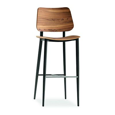 Joe Stool - Color: Brown - Size: Counter - Midj MDJOE-MLF65