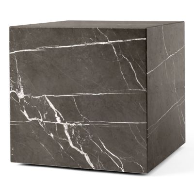 Audo Copenhagen Plinth Cubic Side Table in Grey