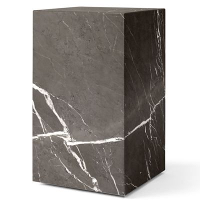 Audo Copenhagen Plinth Tall Side Table in Grey