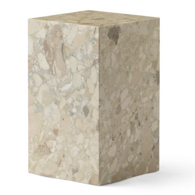 Audo Copenhagen Plinth Tall Side Table in Beige