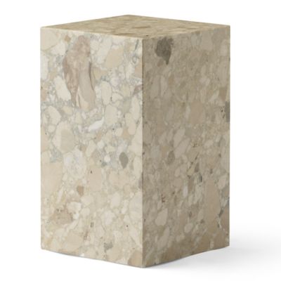 MEN2287170 Audo Copenhagen Plinth Tall Side Table - Color: Be sku MEN2287170