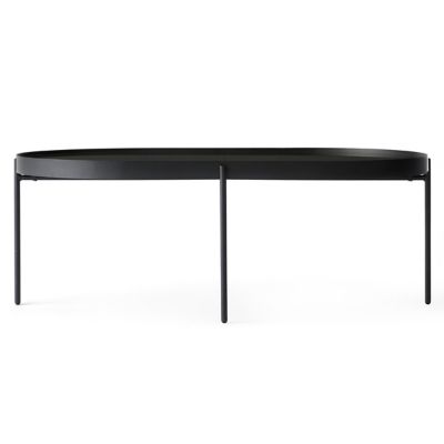 Audo Copenhagen NoNo Table in Beige, Size: Small with Beige Glass