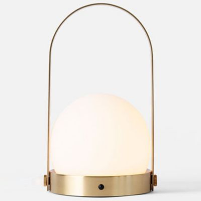Audo Copenhagen Carrie Rechargeable LED Table Lamp in Antique