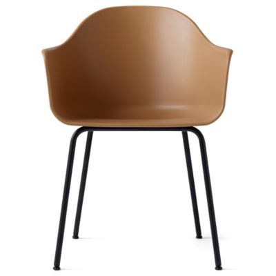 Audo Copenhagen Harbour Side Chair, Steel Base in Beige