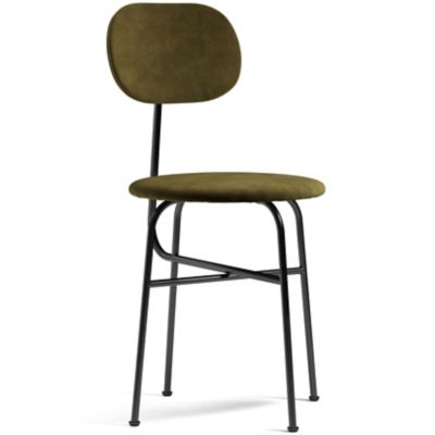 Audo Copenhagen Afteroom Plus Upholstered Dining Chair in Green