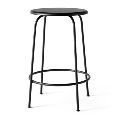 Audo Copenhagen Afteroom Bar/Counter Stool - Color: Black - 9480530