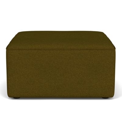 Audo Copenhagen Eave Pouf in Gold, Size: 30 In
