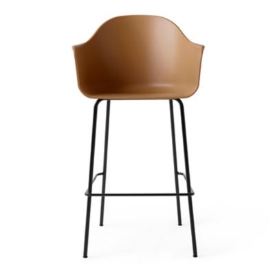 Audo Copenhagen Harbour Bar / Counter Stool in Brown