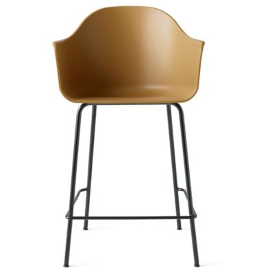 Audo Copenhagen Harbour Bar / Counter Stool - Color: Brown - 9343100-0002ZZ