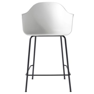 Audo Copenhagen Harbour Bar / Counter Stool - Color: White - 9343100-0005ZZ