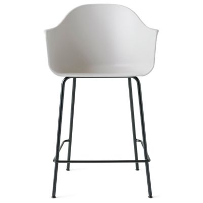 Audo Copenhagen Harbour Bar / Counter Stool - Color: Black - 9343100-0003ZZ