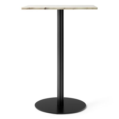 Audo Copenhagen Harbour Column Rectangular Table in Black, Size: Counter