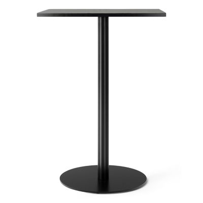 Audo Copenhagen Harbour Column Rectangular Table in Black, Size: Counter
