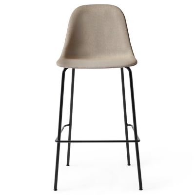 Audo Copenhagen Harbour Armless Bar/Counter Stool, Upholstered - Color: Bro