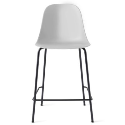 Audo Copenhagen Harbour Armless Barstool - Color: White - 9290100-0005ZZZZ