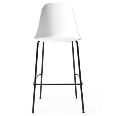 Audo Copenhagen Harbour Armless Barstool - Color: White - 9280100-0005ZZZZ