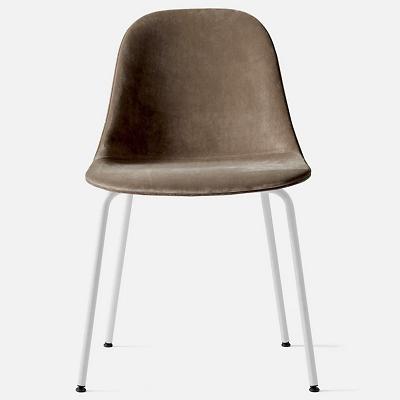 Harbour Side Chair Steel Base, Upholstered