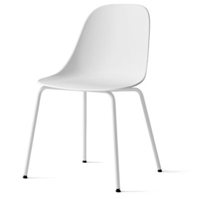 Audo Copenhagen Harbour Side Chair, Steel Base - Color: Grey - 9394939-0003