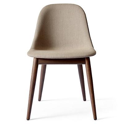 Harbour Side Chair Wood Base, Upholstered