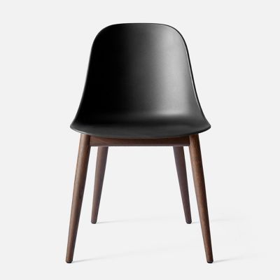 Audo Copenhagen Harbour Side Chair, Wood Base - Color: Black - 9394839-0100