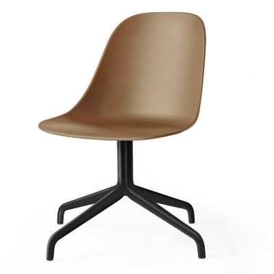 Audo Copenhagen Harbour Side Chair Swivel Base - Color: Brown - 9396939-000