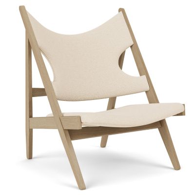 Audo Copenhagen Knitting Lounge Chair - Color: Wood tones - 9680001-03K00DZ