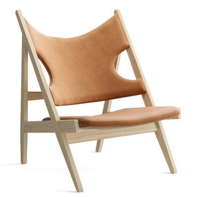 Audo Copenhagen Knitting Lounge Chair - Color: Wood tones - 9680005-030D00Z