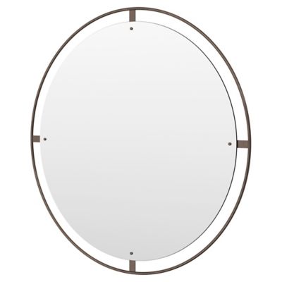 Audo Copenhagen Nimbus Round Mirror - Color: Bronze - Size: 43 - 8031859